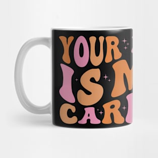 Your Dad Is My Cardio Gym Father Day Womens Mens Mug